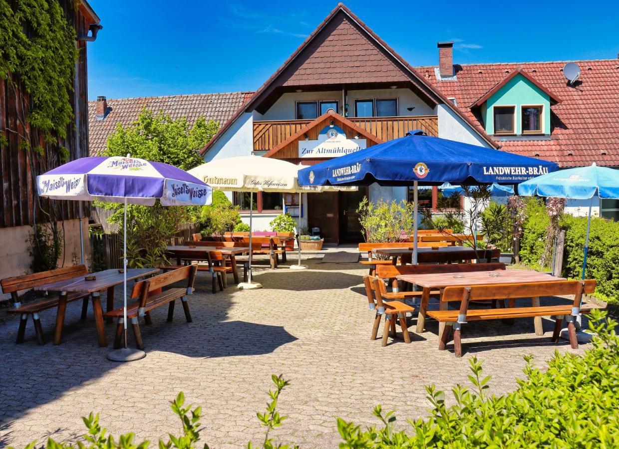Zur Altmuehlquelle Hotel Windelsbach Ngoại thất bức ảnh